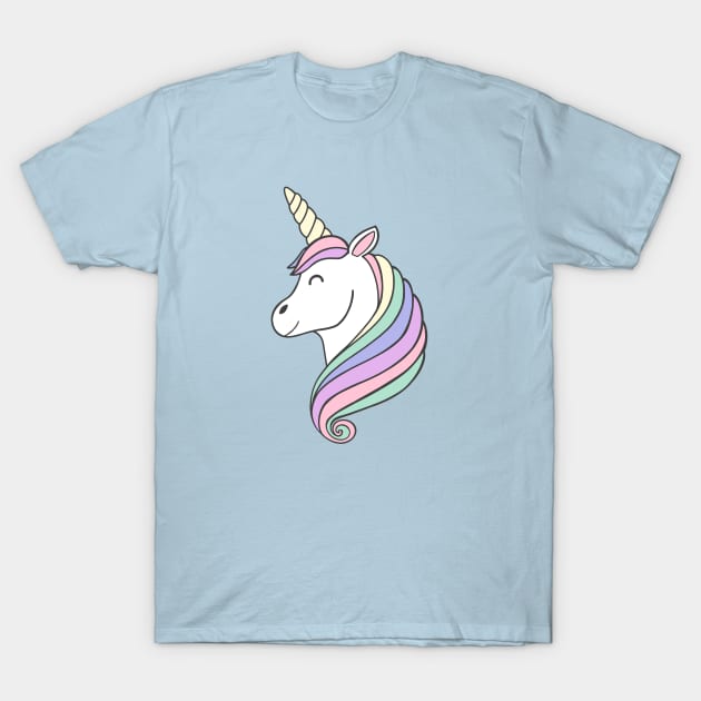 Unicorn T-Shirt by carolinewillustration